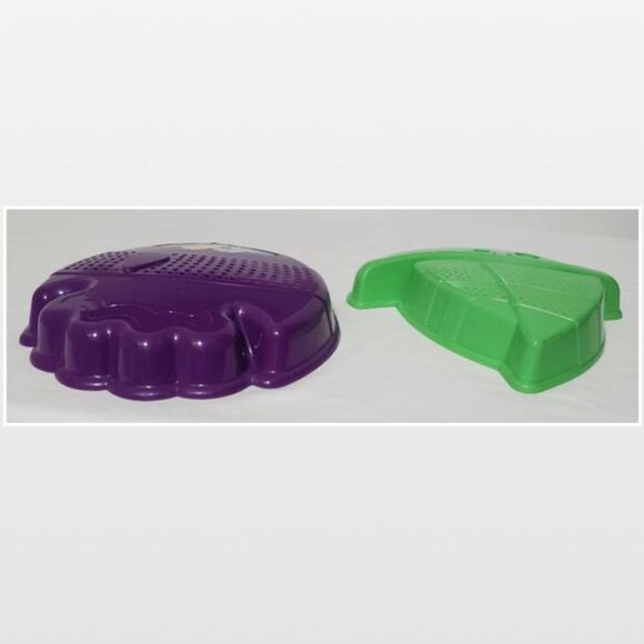 New Green & Purple Sand Toys Set Of 2 - Picture 9 of 14